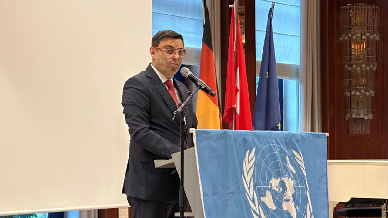 AK Partili Serkan Bayram'a BM tarafından 'barış elçisi' ödülü