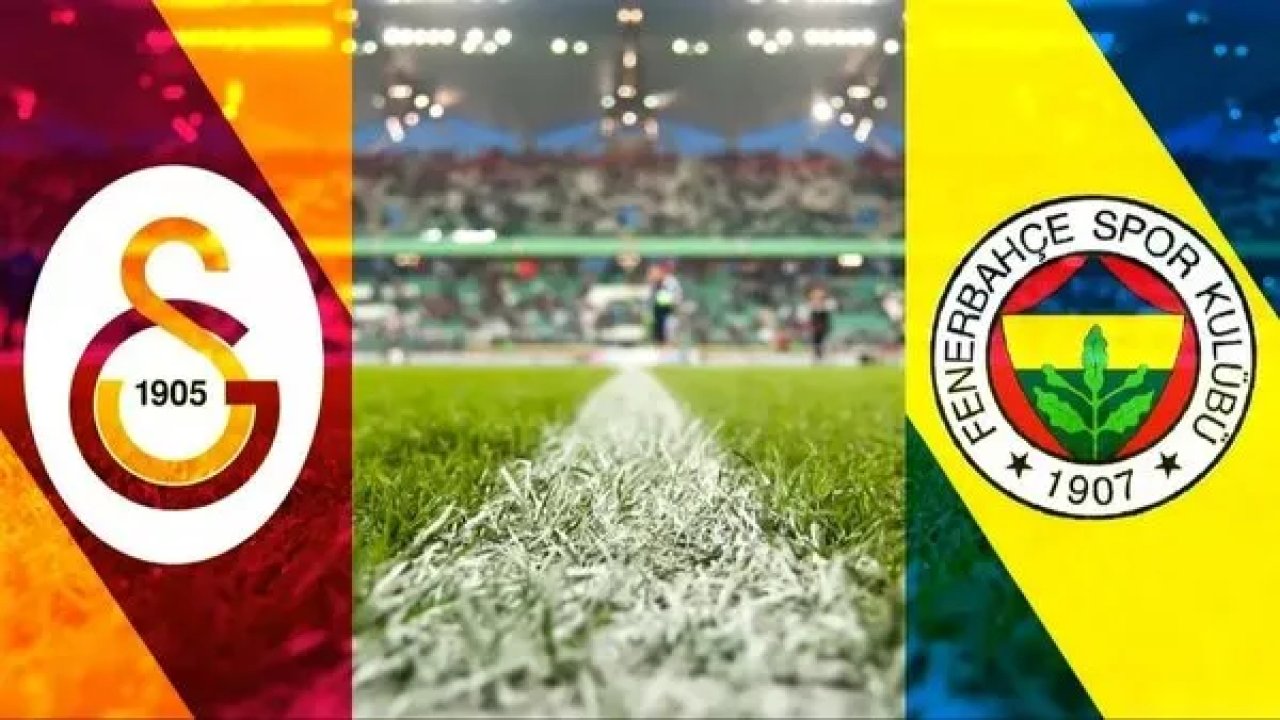 Galatasaray - Fenerbahçe derbisinde ilk 11'ler belli oldu!