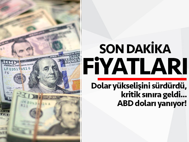 Dolar yanıyor! 5.90 sınırına dayandı