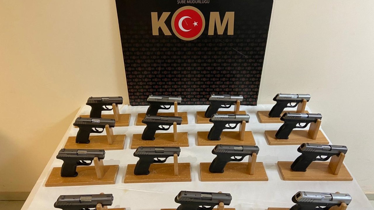 Bursa'da 4 ayda ruhsatsız 162 silah ele geçirildi