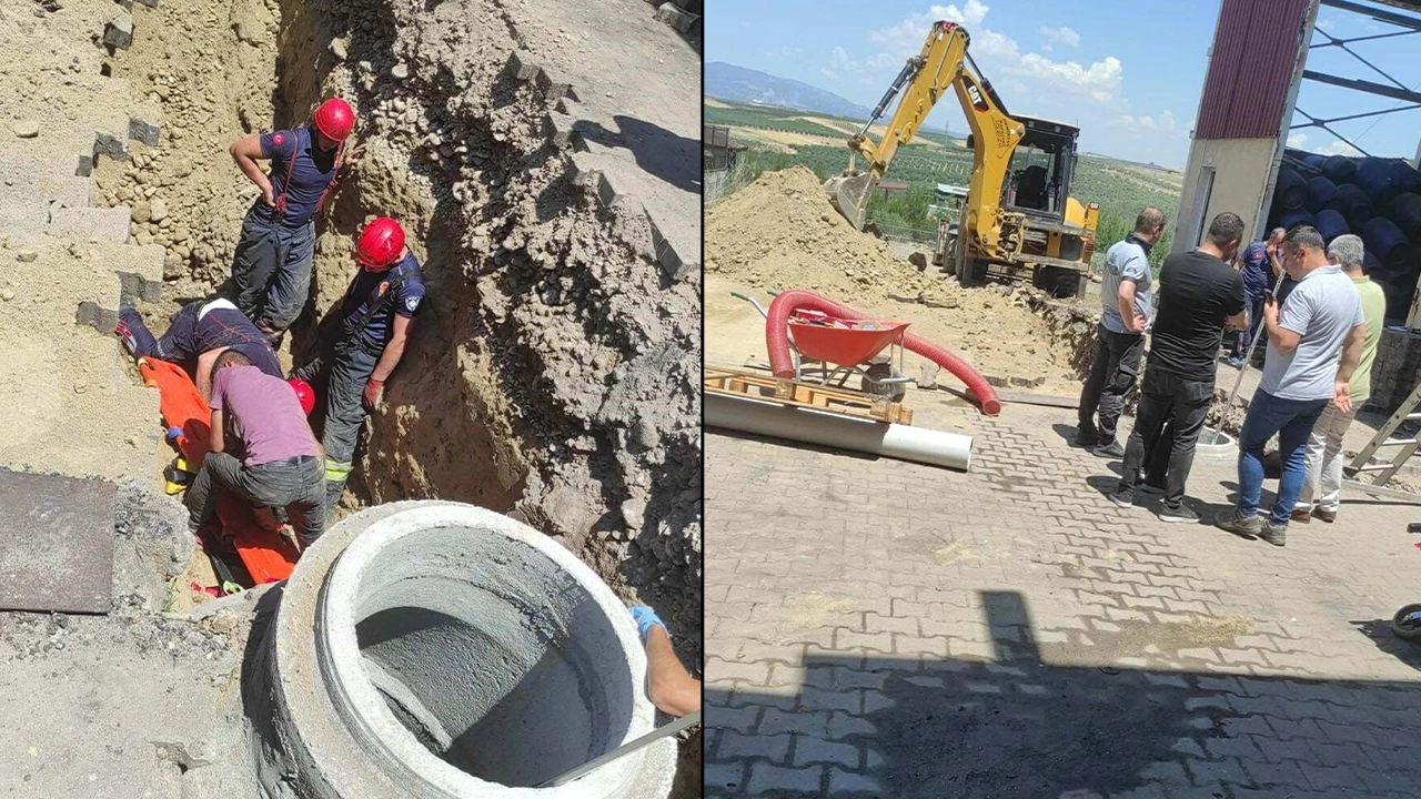 Kanalizasyon çalışmasında göçük: 1 işçi hayatını kaybetti