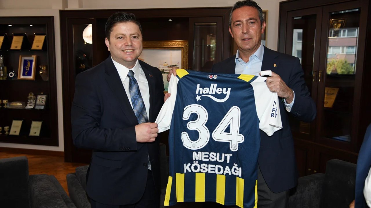 Ali Koç'tan Kadıköy Belediye Başkanı Kösedağı'na ziyaret