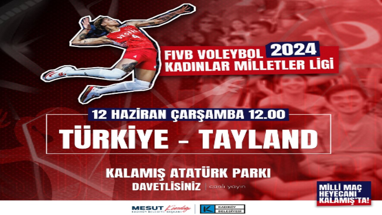 Kadıköy Belediyesi duyurdu! Milli maç heyecanı birlikte yaşanacak