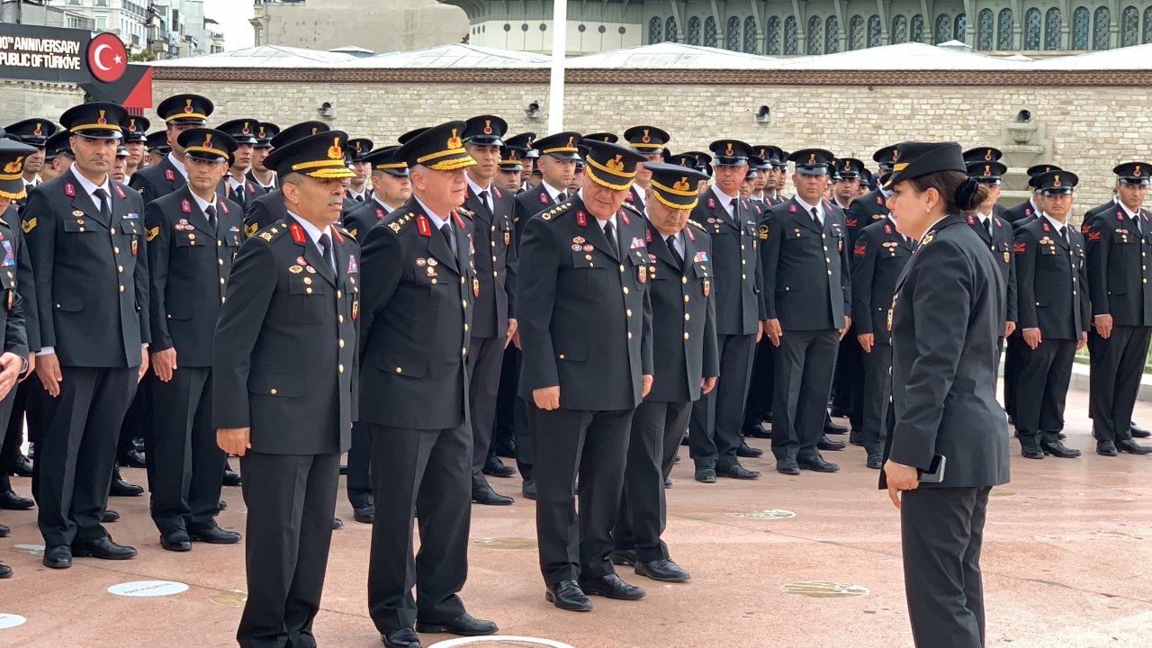 Jandarma Teşkilatının kuruluş yıl dönümü İstanbul'da kutlandı