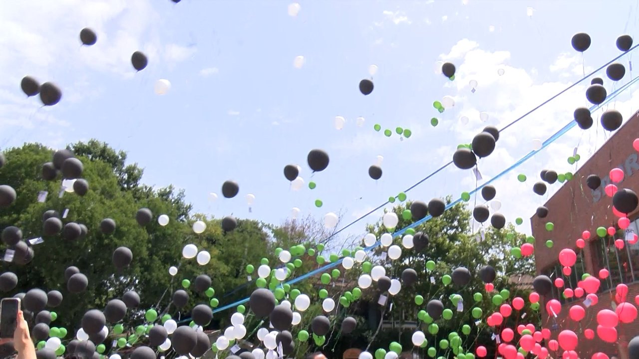 İstanbul'dan Filistinli çocuklara balonlarla 800 karne