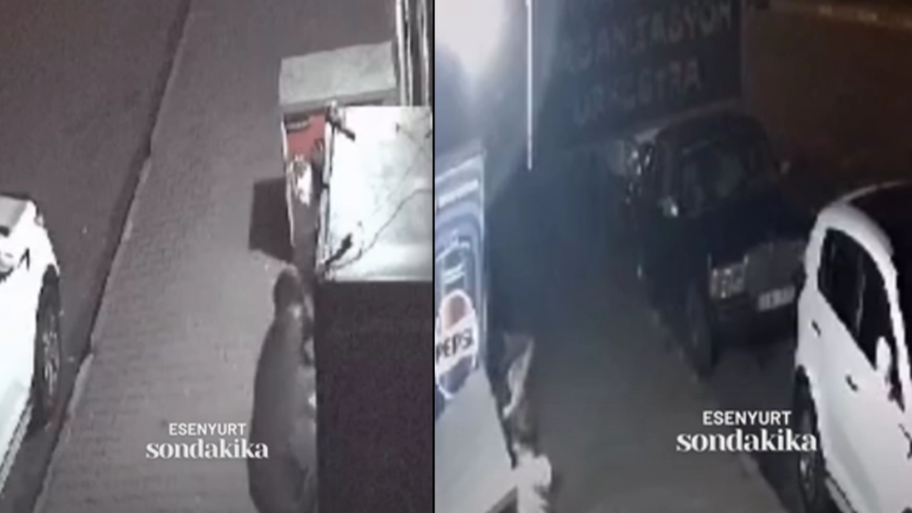 İstanbul'da dondurma hırsızlığı kamerada