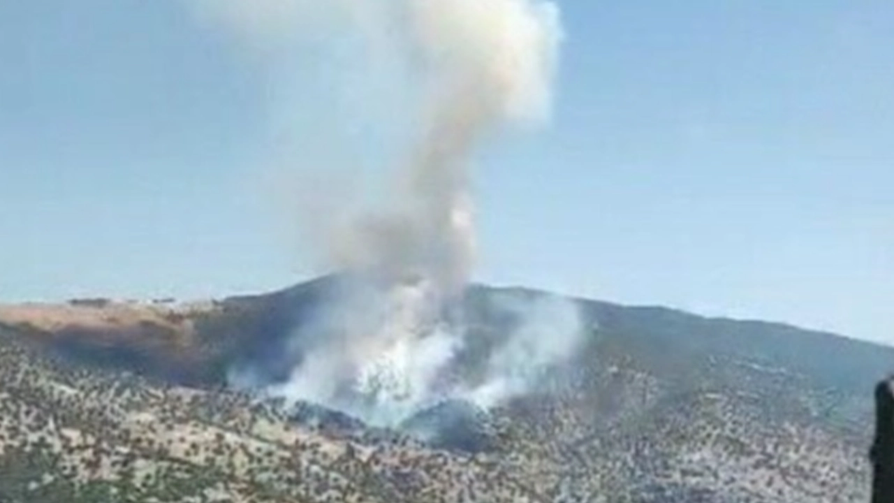 Adıyaman ve Manisa'da orman yangını: Havadan ve karadan müdahale ediliyor