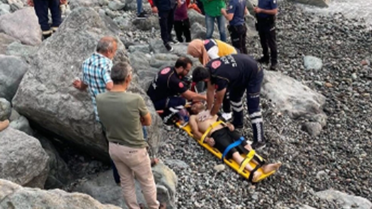 Denizde akıntıya kapılıp sürüklenen Gürcistanlı boğuldu