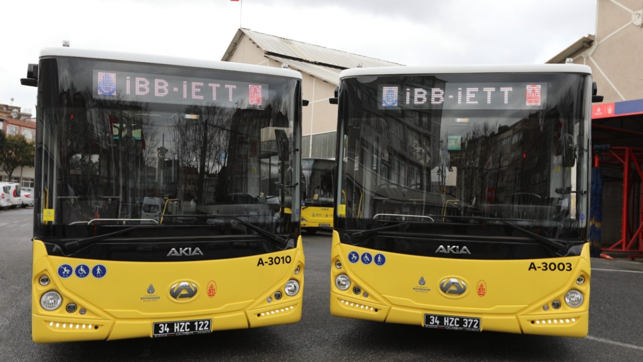 İrfan Demet duyurdu! İETT filosuna 35 yeni otobüs katıldı
