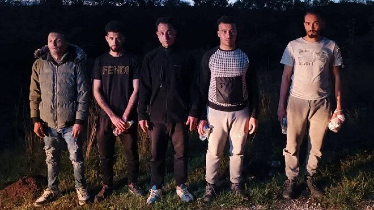 Yasa dışı yollarla kaçmaya çalışan 5 göçmen yakalandı