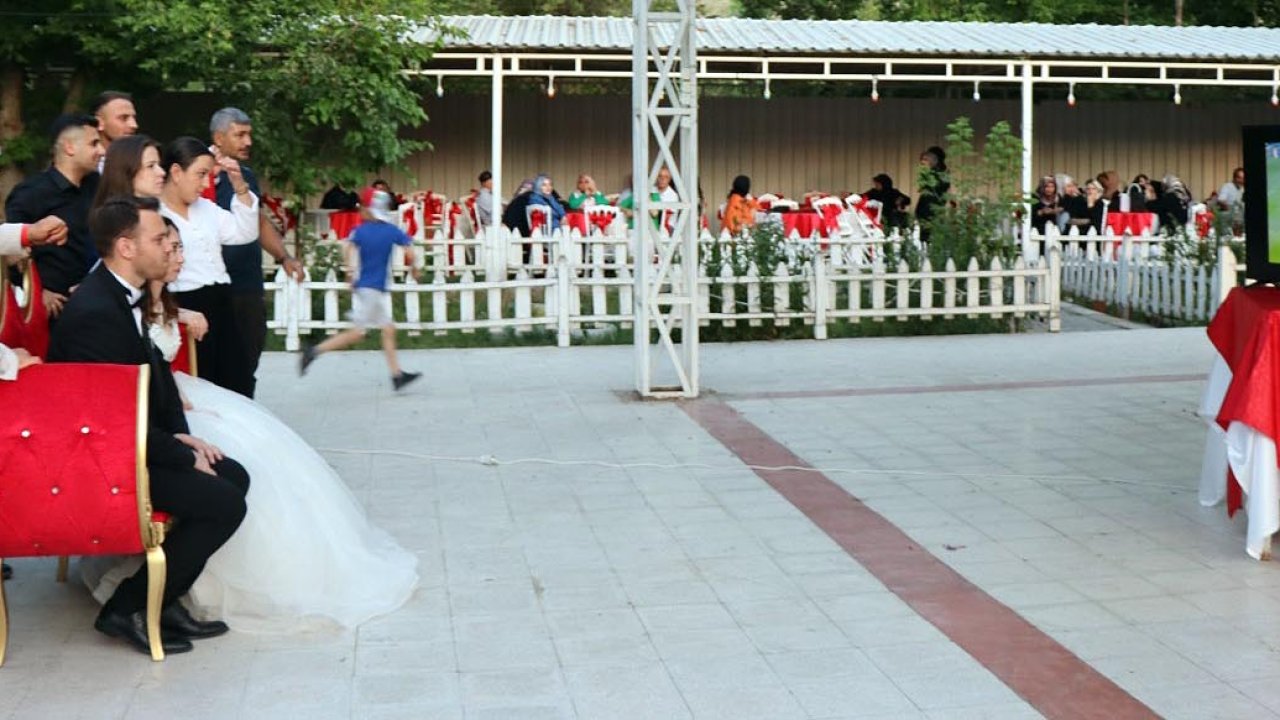 Düğüne milli maç arası