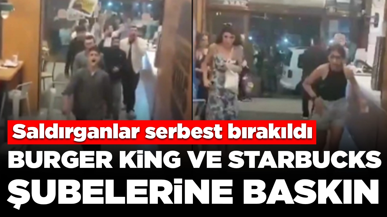 Diyarbakır'da Burger King ve Starbucks şubelerine tekbirli baskın: Saldırganlar serbest bırakıldı