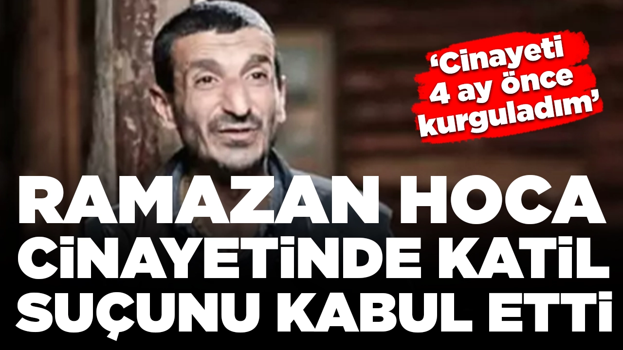 Diyarbakırlı Ramazan Hoca cinayetinde katil suçunu kabul etti: "Cinayeti 4 ay önce kurguladım"