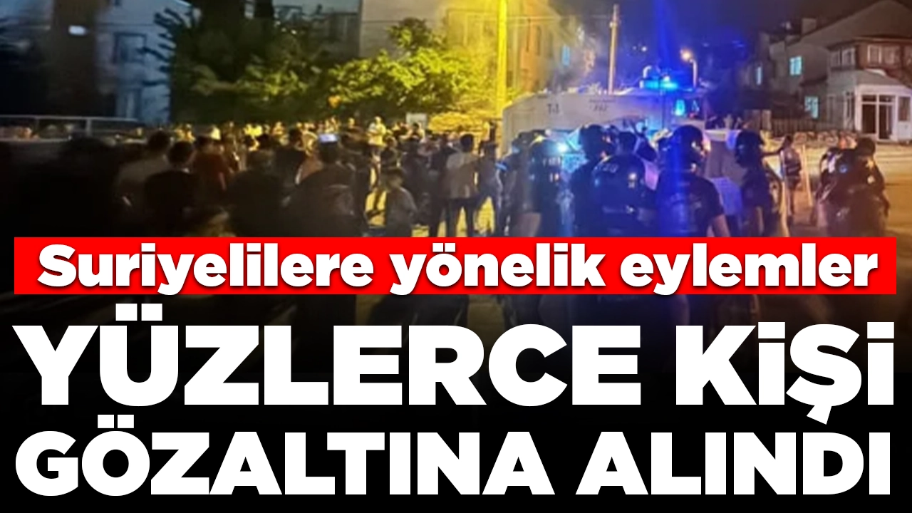 Kayseri'deki gerilim başka illere sıçradı... Bakan Yerlikaya'dan açıklama: Yüzlerce kişi gözaltına alındı