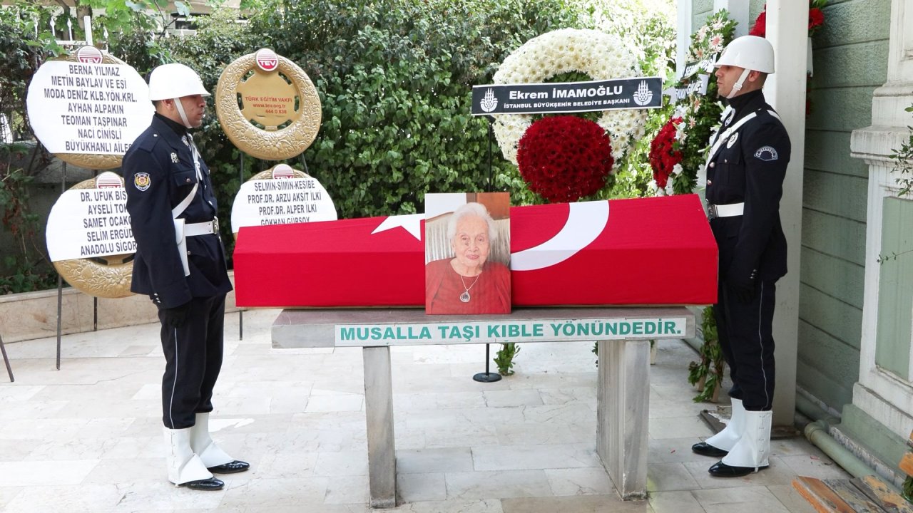 Celal Bayar'ın kızı Nilüfer Gürsoy'un cenazesi Ankara'ya gönderildi