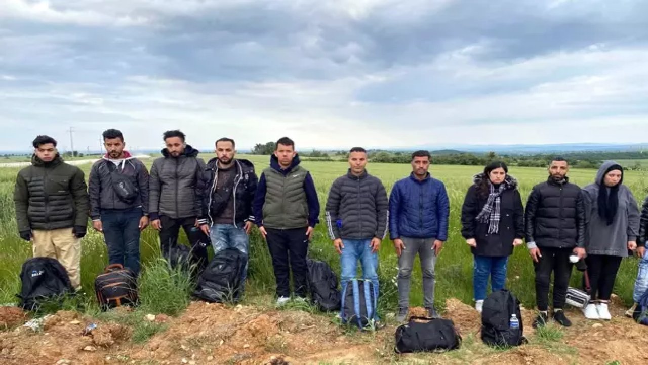 Edirne'de son 1 haftada  282 kaçak göçmen yakalandı