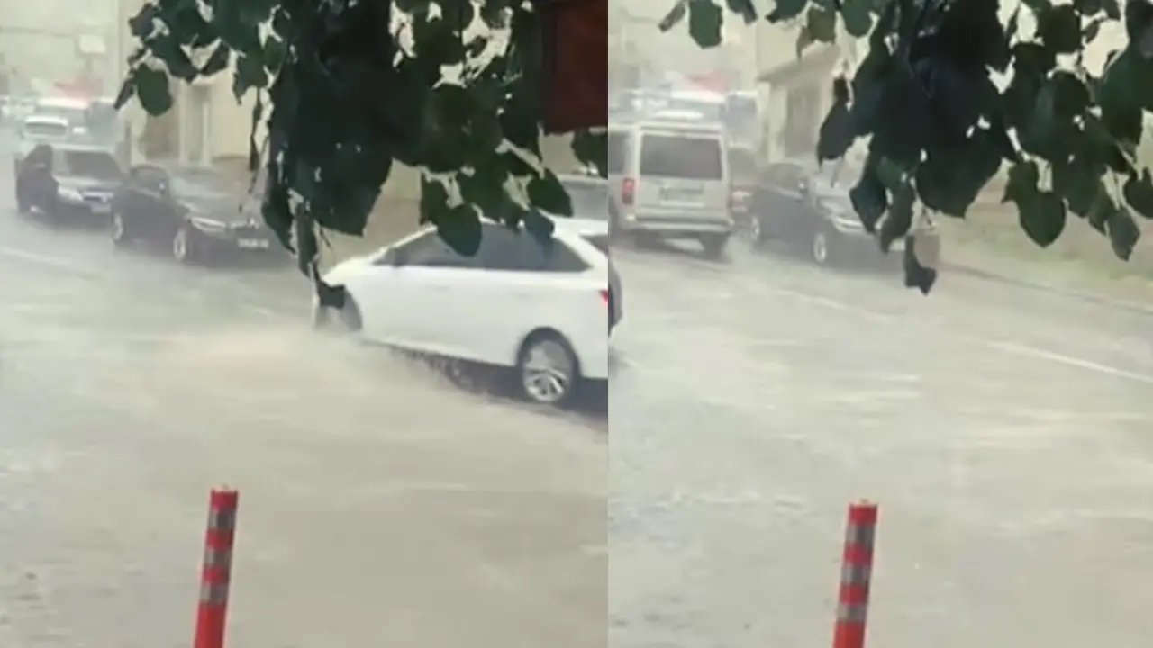 İstanbulda sürücüler ani sağanak yağışla trafikte zorlandı