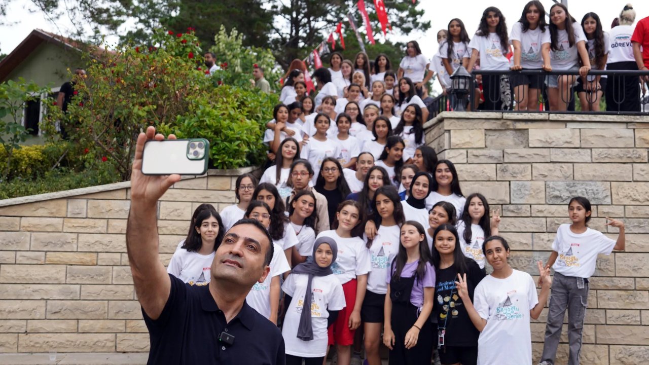 Beyoğlu Kefken Gençlik Kampı, bu hafta 150 kişilik kız öğrenci grubunu ağırladı