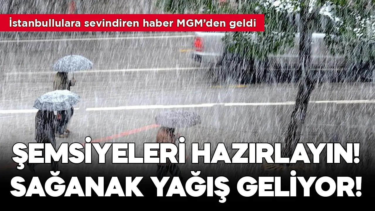 Şemsiyeleri hazırlayın! İstanbul'a yeniden gök gürültülü sağanak yağış geliyor 11-12 Temmuz 2024