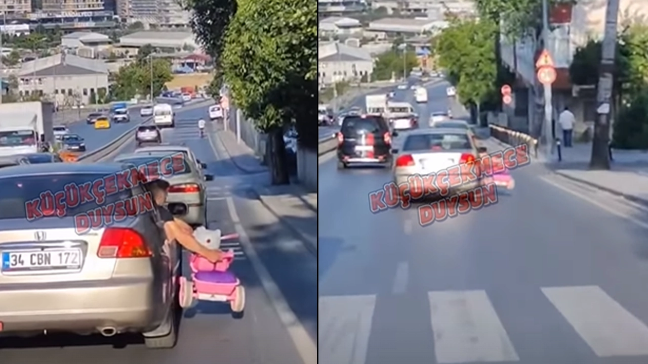 İstanbul'da otomobille tehlikeli taşımacılık