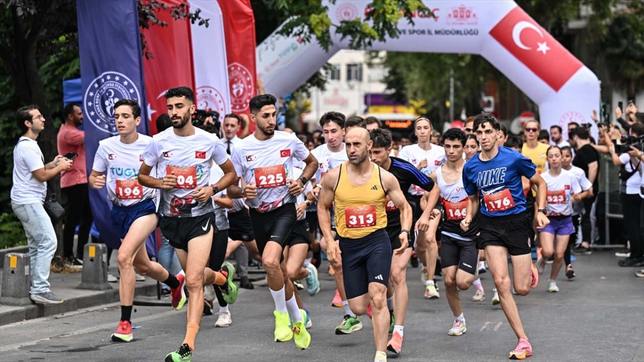 İstanbul'da düzenlenen 'Vatan Koşusu'yla 15 Temmuz şehitleri anıldı