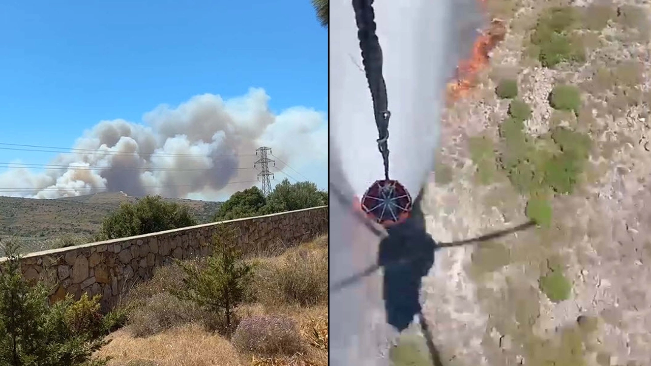 Çeşme'de orman yangını: Alevlerin arasında kalan 3 kişi hayatını kaybetti