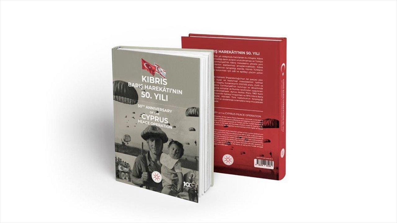 Cumhurbaşkanı Erdoğan, Kıbrıs Barış Harekatı'nın 50. Yılı'na özel kitap yazdı