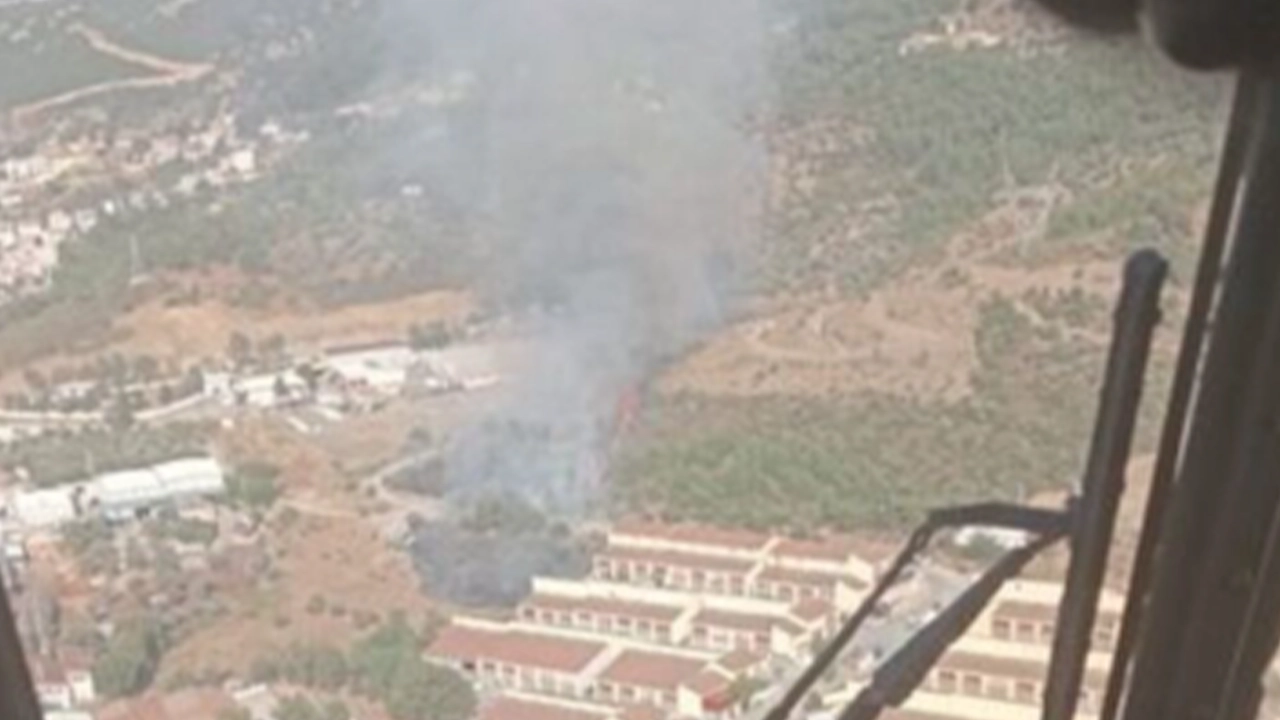 İzmir'deki orman yangınına 6 dakikada müdahale: Kontrol altına alındı