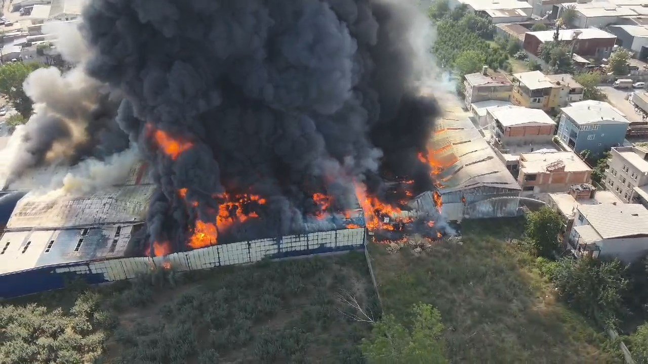Bursa’daki fabrika yangınlarının sebebi belli oldu