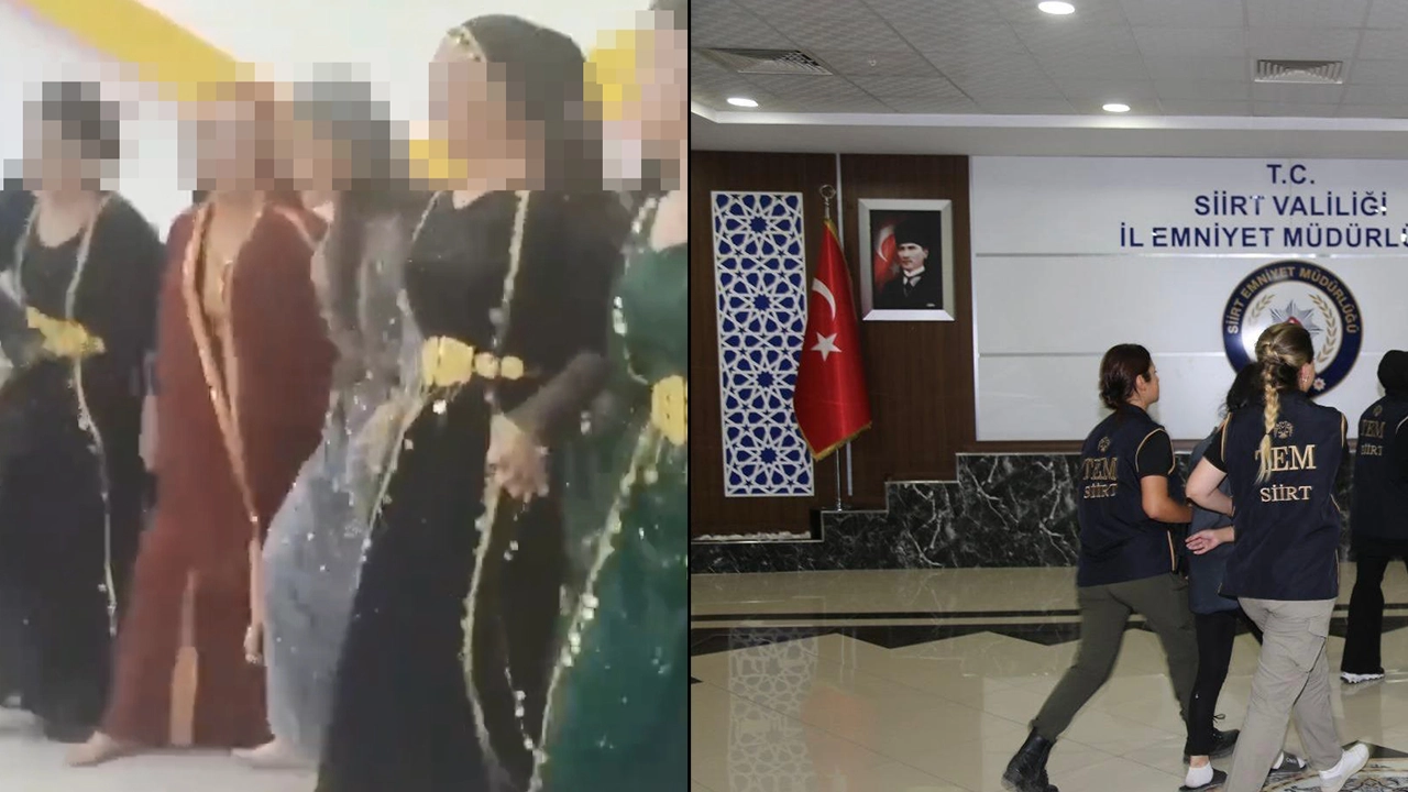 Siirt'te düğünde PKK propagandası: 6 kişi gözaltına alındı