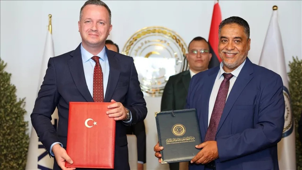 Türkiye ile Libya arasında kalkınma işbirliği için mutabakat zaptı imzalandı