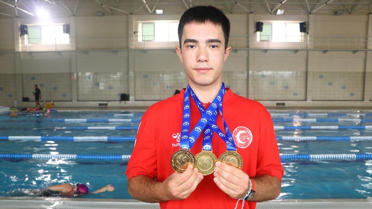 Milli sporcu Nida Bulut'tan serbest dalışta büyük başarı: 2 yılda 16 madalya kazandı