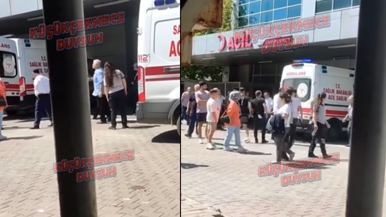 Kanuni Sultan Süleyman Hastanesi’nde 'sedye' gerilimi: Ambulansta bekletilen hasta isyan etti