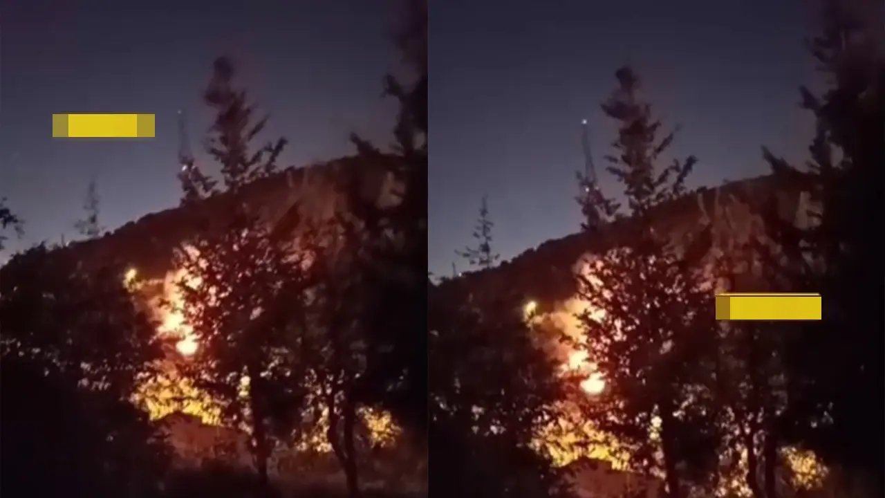 Aydos Ormanları'nda gece saatlerinde yangın paniği!