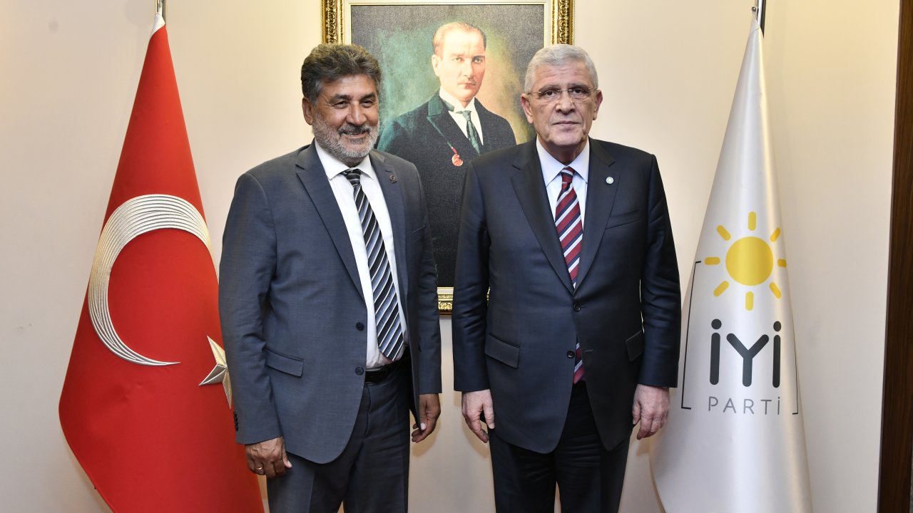İYİ Parti lideri Dervişoğlu, Remzi Çayır ile bir araya geldi