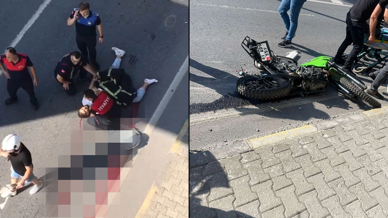 17 yaşındaki gencin acı sonu: Yeni motosikletiyle trafiğe çıktığı ilk gün kazada öldü