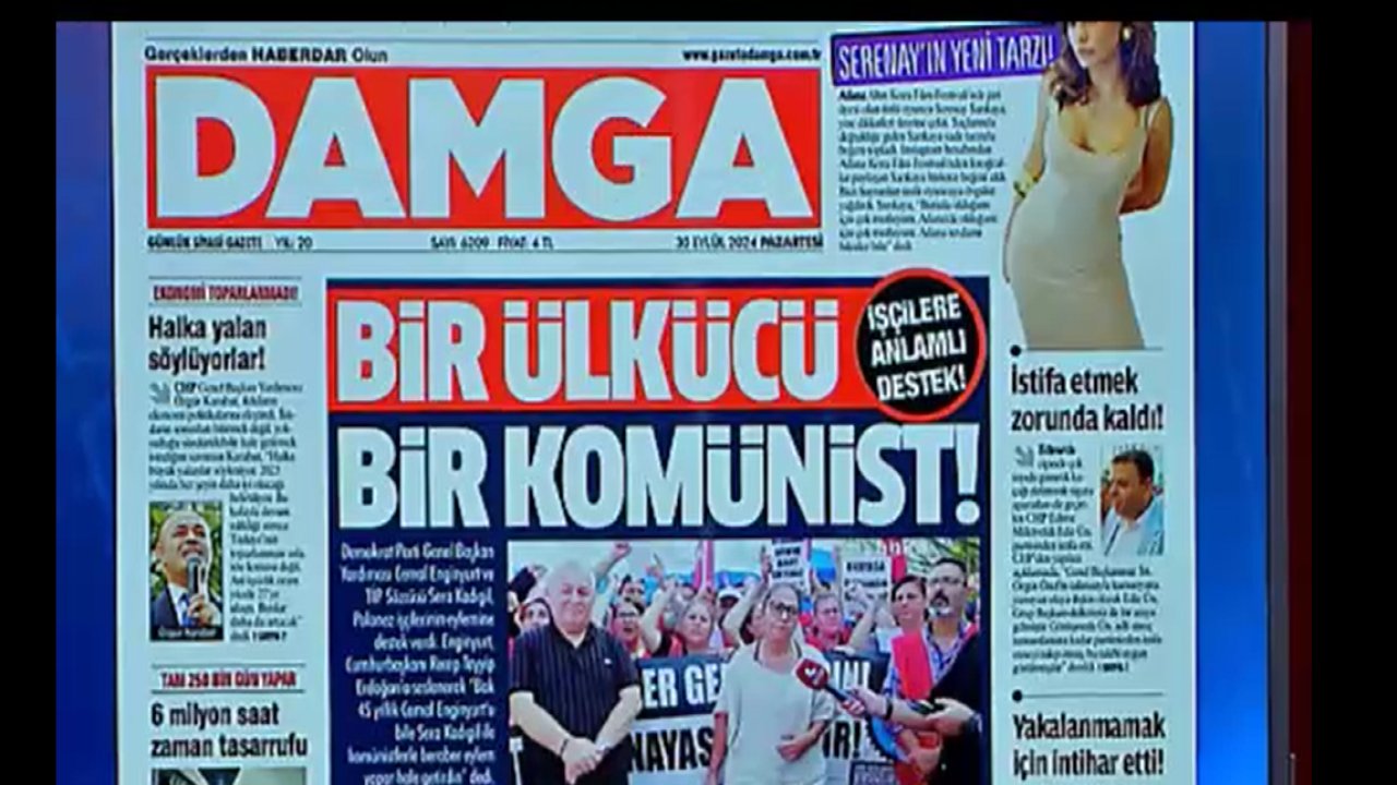 Damga Gazetesi Now Çalar Saat’te!