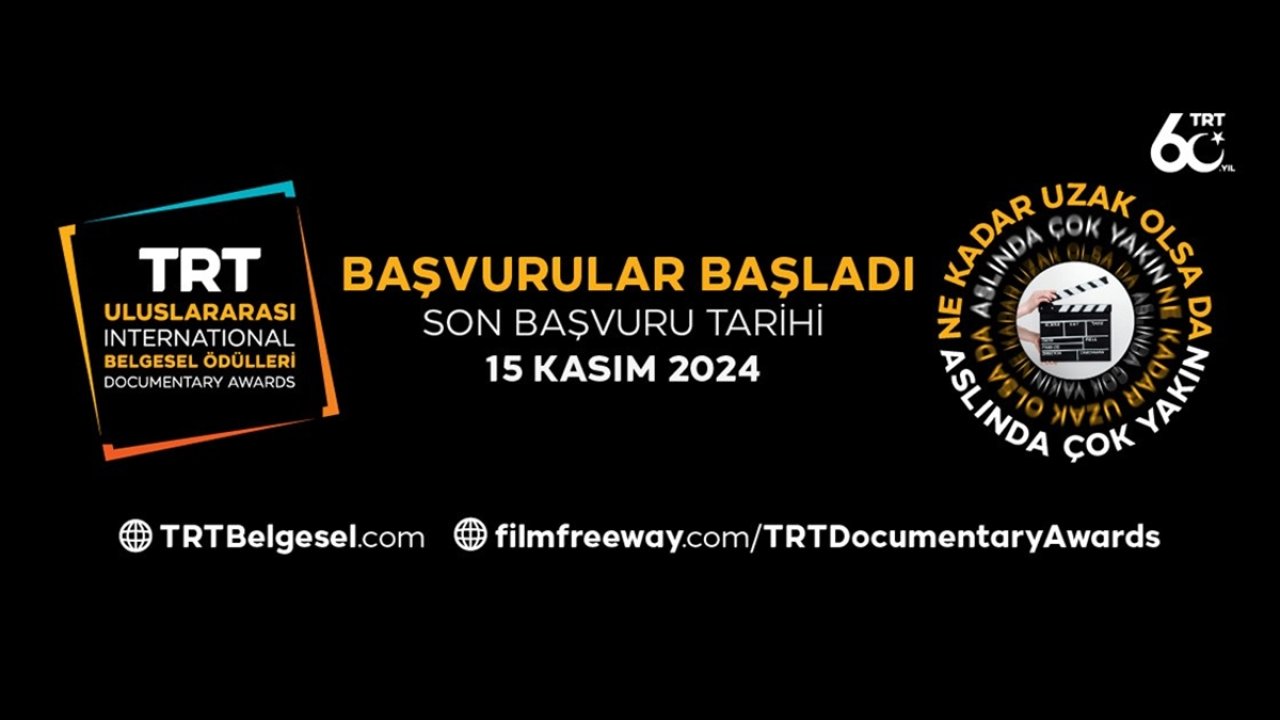 "15. TRT Uluslararası Belgesel Ödülleri" başvuruları başladı mı, ne zaman sona erecek, nasıl başvurulur?