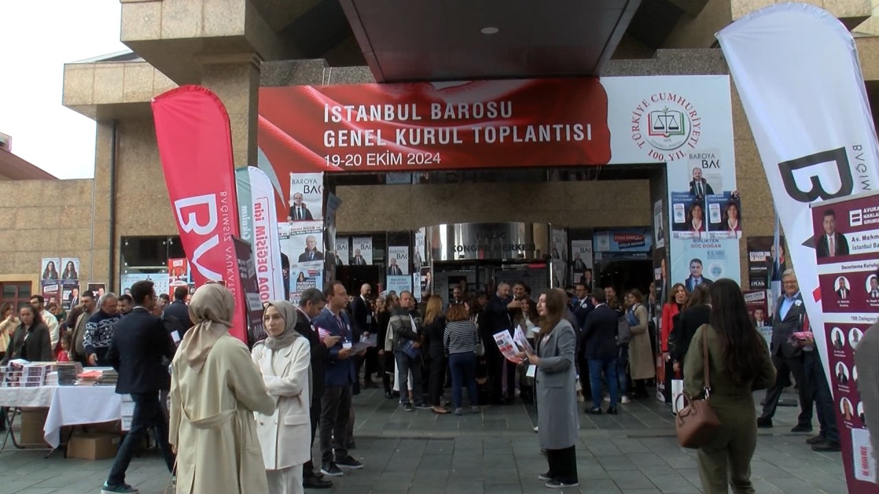 İstanbul Barosu başkanını seçiyor!