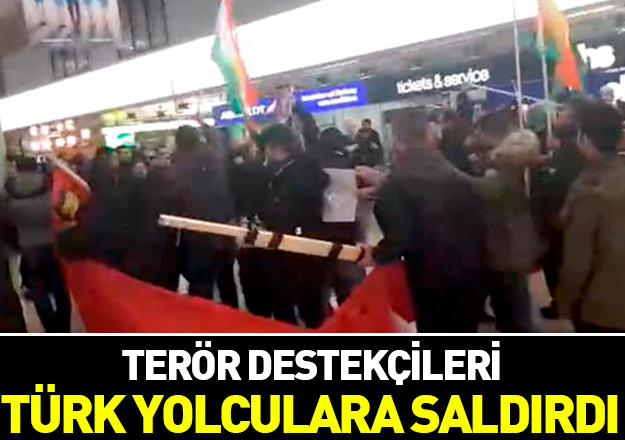 Almanya’da terör örgütü PYD/PKK yandaşları Türk yolculara saldırdı