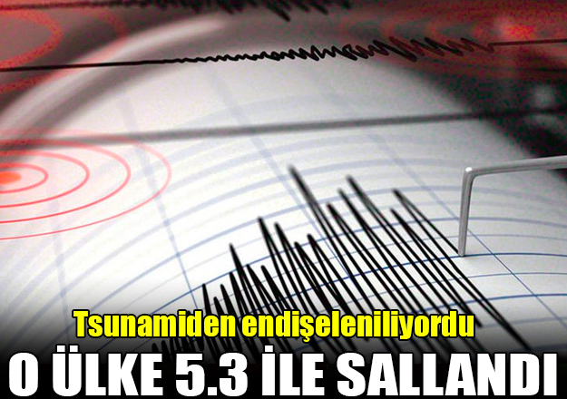 Endonezya 5.3'lük depremle sallandı