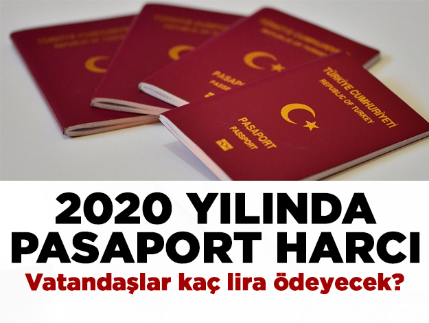 2020 Pasaport harç ve cüzdan ücreti kaç lira? Bordo ve gri pasaport fiyatları