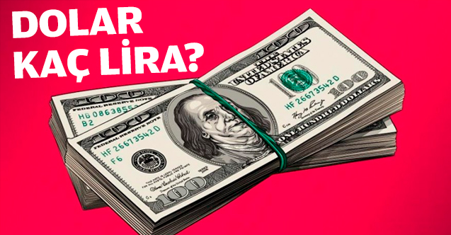 Dolar kaç lira? 24 Aralık Salı dolar/TL kuru alış ve satış fiyatları