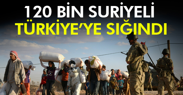 Suriyeliler Türkiye'ye göç etti