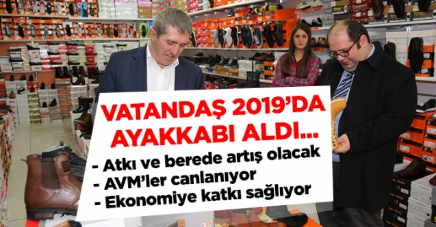 Vatandaş en çok ayakkabı satın aldı