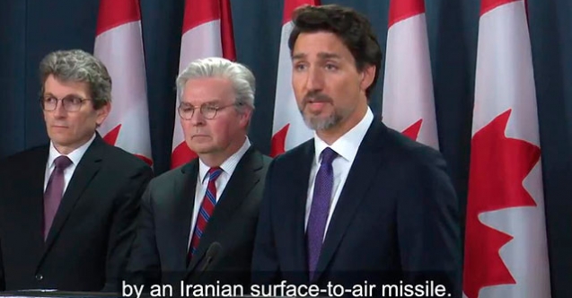 Trudeau: İran’ın vurduğuna dair kanıtlar var
