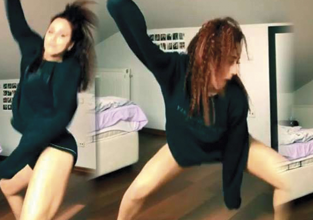 Zeynep Alkan dans videosuna sert tepki gösterdi