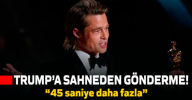 Oscar alan Brad Pitt, Trump'a gönderme yaptı! Brad Pitt kimdir? Ünlü yıldız kaç yaşında?
