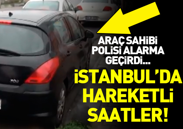 İstanbul'da hareketli saatler... O sözler polisi alarma geçirdi