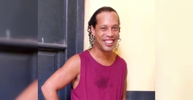 Ronaldinho'nun hapishanedeki ilk görüntüsü paylaşıldı